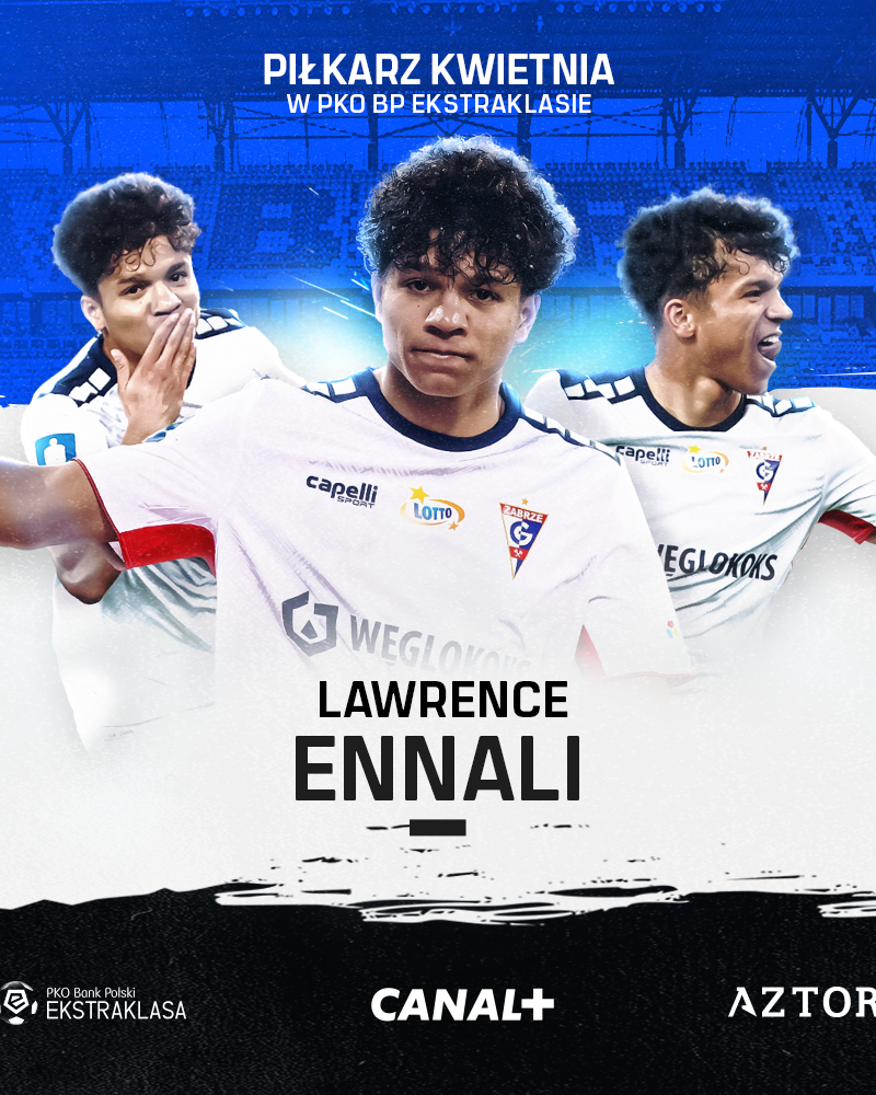 Piłkarz Kwietnia 2024: Lawrence Ennali (Górnik Zabrze)