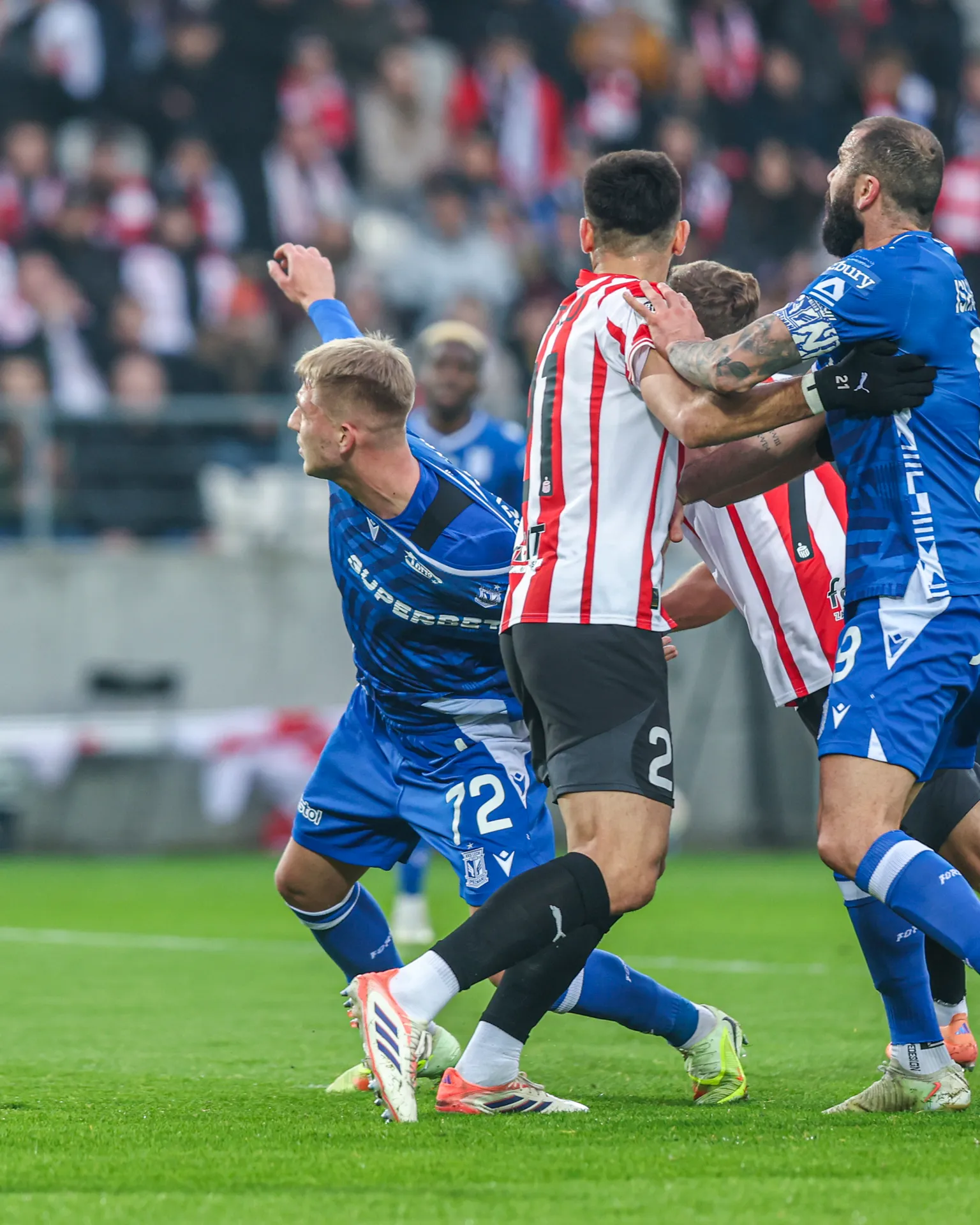 [SKRÓT] Cracovia 2:2 Lech Poznań: Szczęśliwy Gho(a)lizadeh