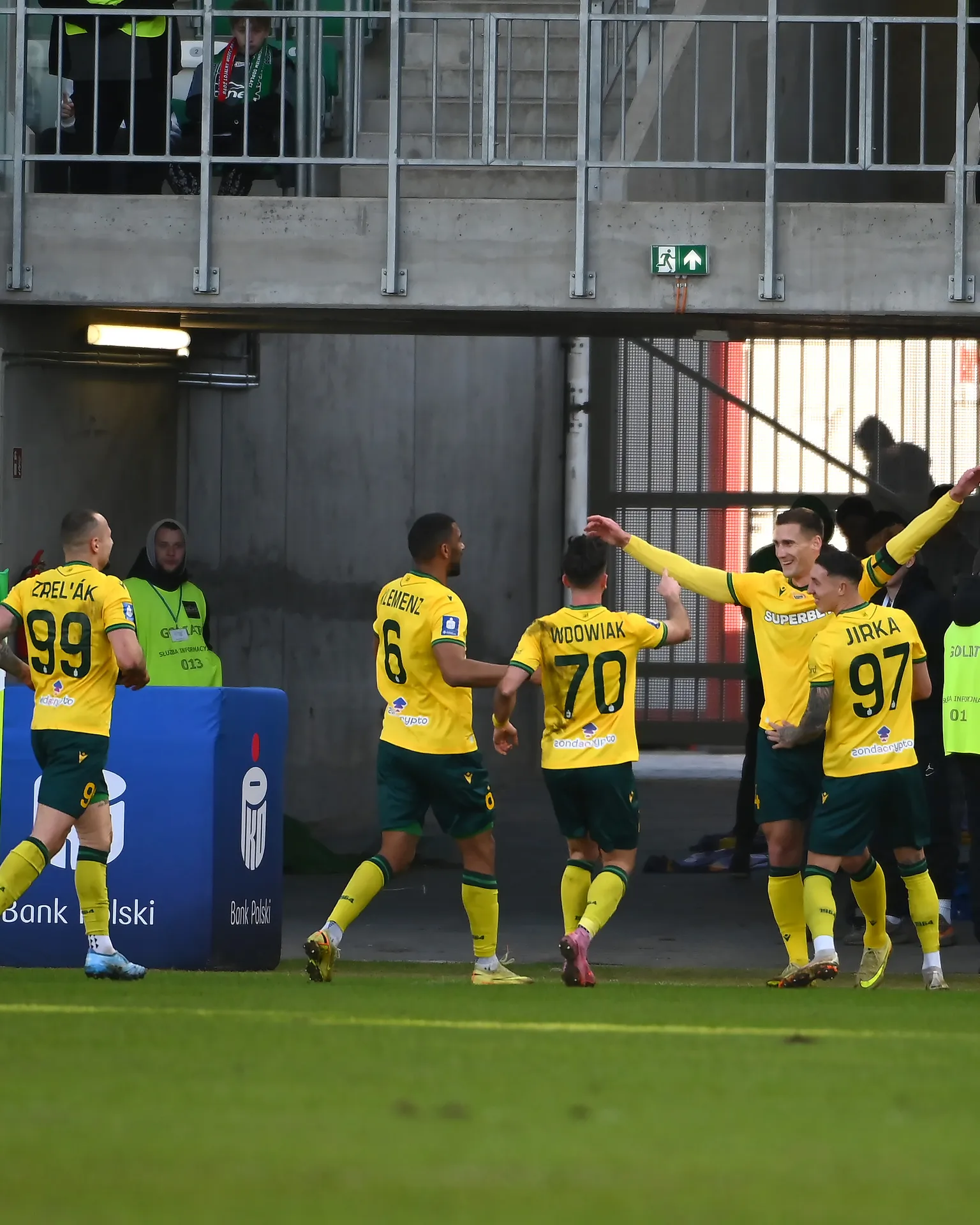 [SKRÓT] Radomiak 0:1 GKS: Cios przed zejściem do szatni