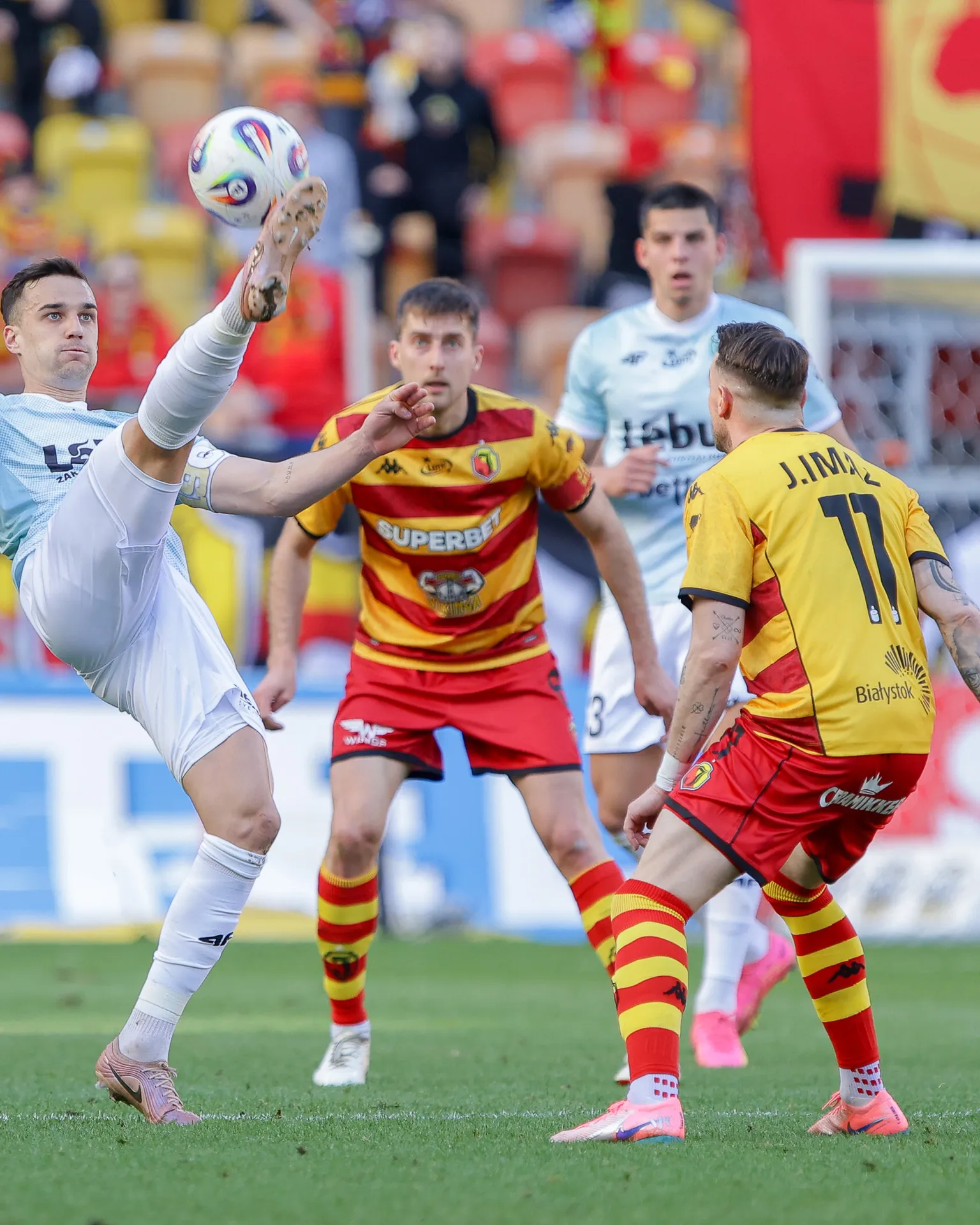 [SKRÓT] Jagiellonia 1:2 Piast - Rekordowe trafienia