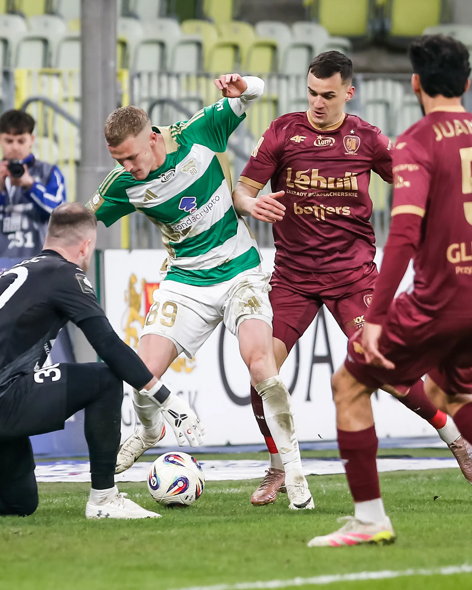 [SKRÓT] Lechia 1:1 Piast: Gliwicki charakter