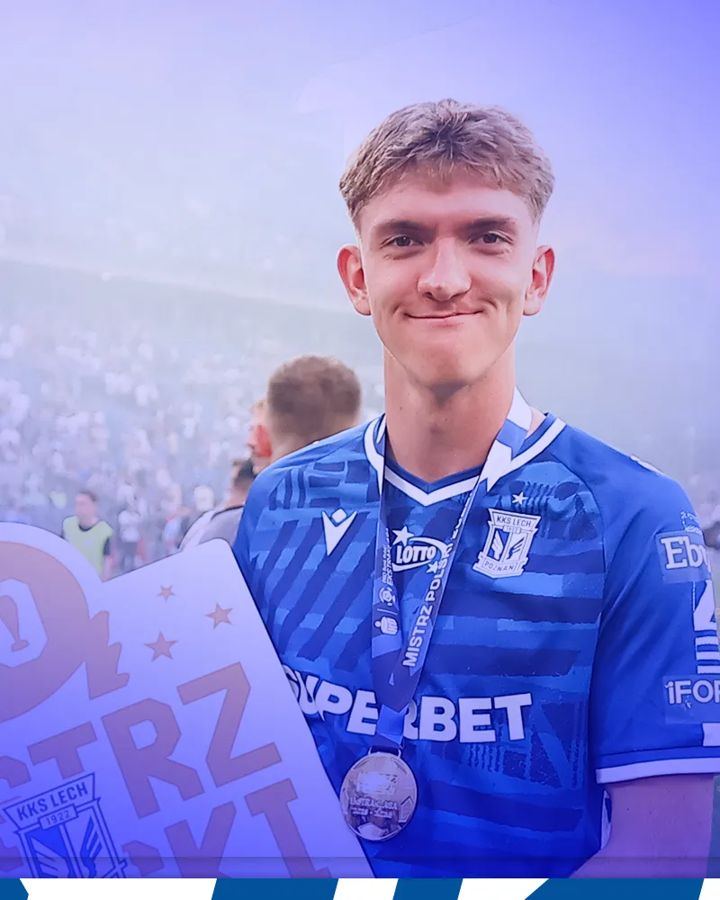 Młodzieżowiec Maja PKO Banku Polskiego 2026: Wojciech Mońka (Lech Poznań)