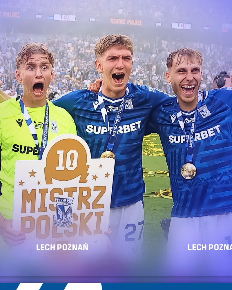 Numer Maja LOTTO 2026: Lech Poznań – 10. mistrzostwo Polski