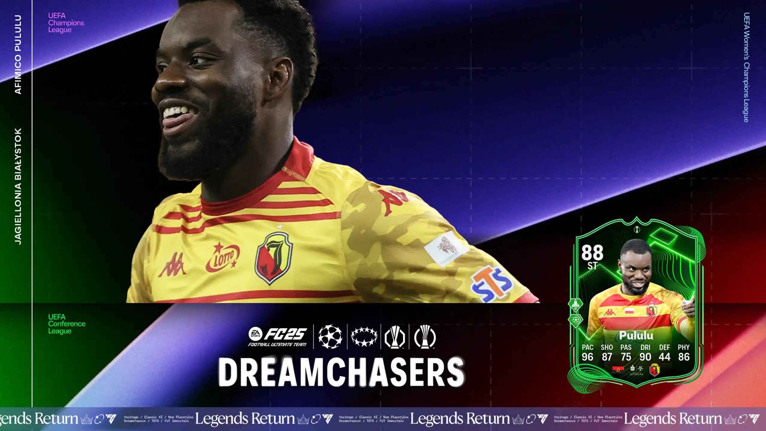EA SPORTS FC25 - Afimico Pululu w UECL Dreamchasers!