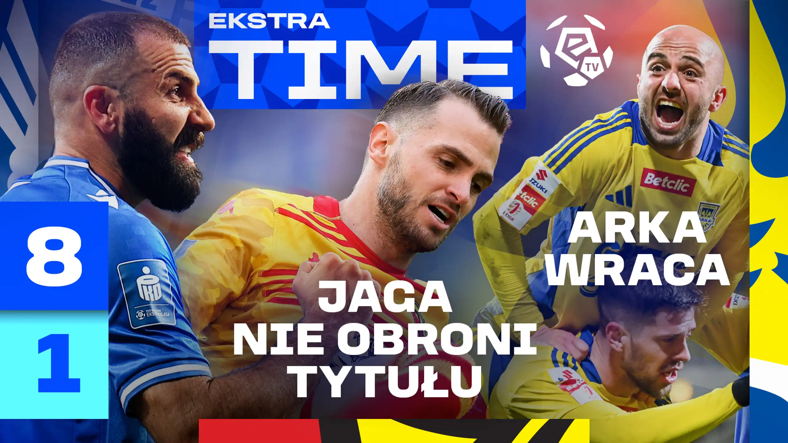 #EKSTRATIME: 8:1 Lecha ale to Raków prowadzi, Arka wraca, Poldi otwiera kebaba 