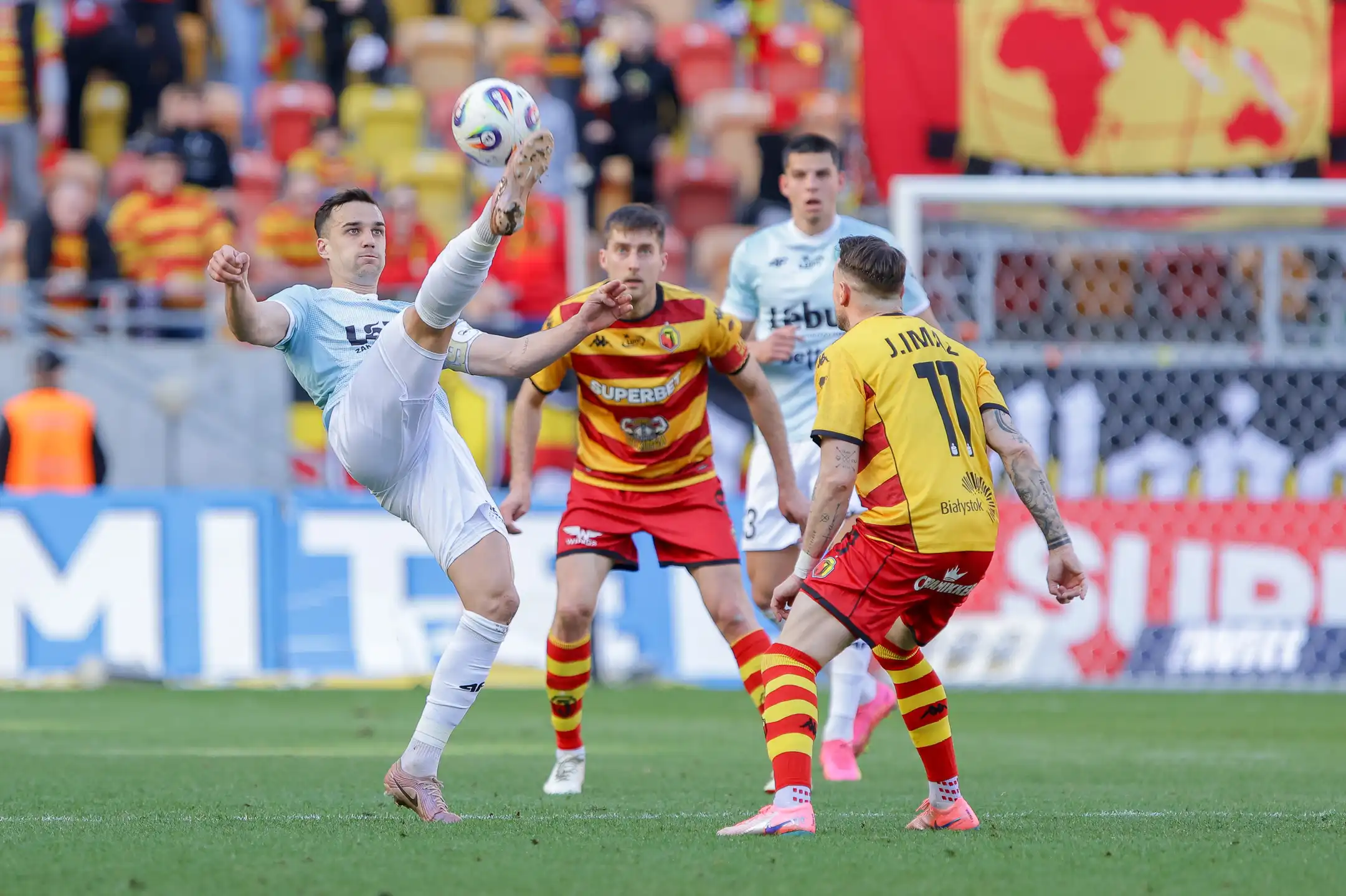 [SKRÓT] Jagiellonia 1:2 Piast - Rekordowe trafienia