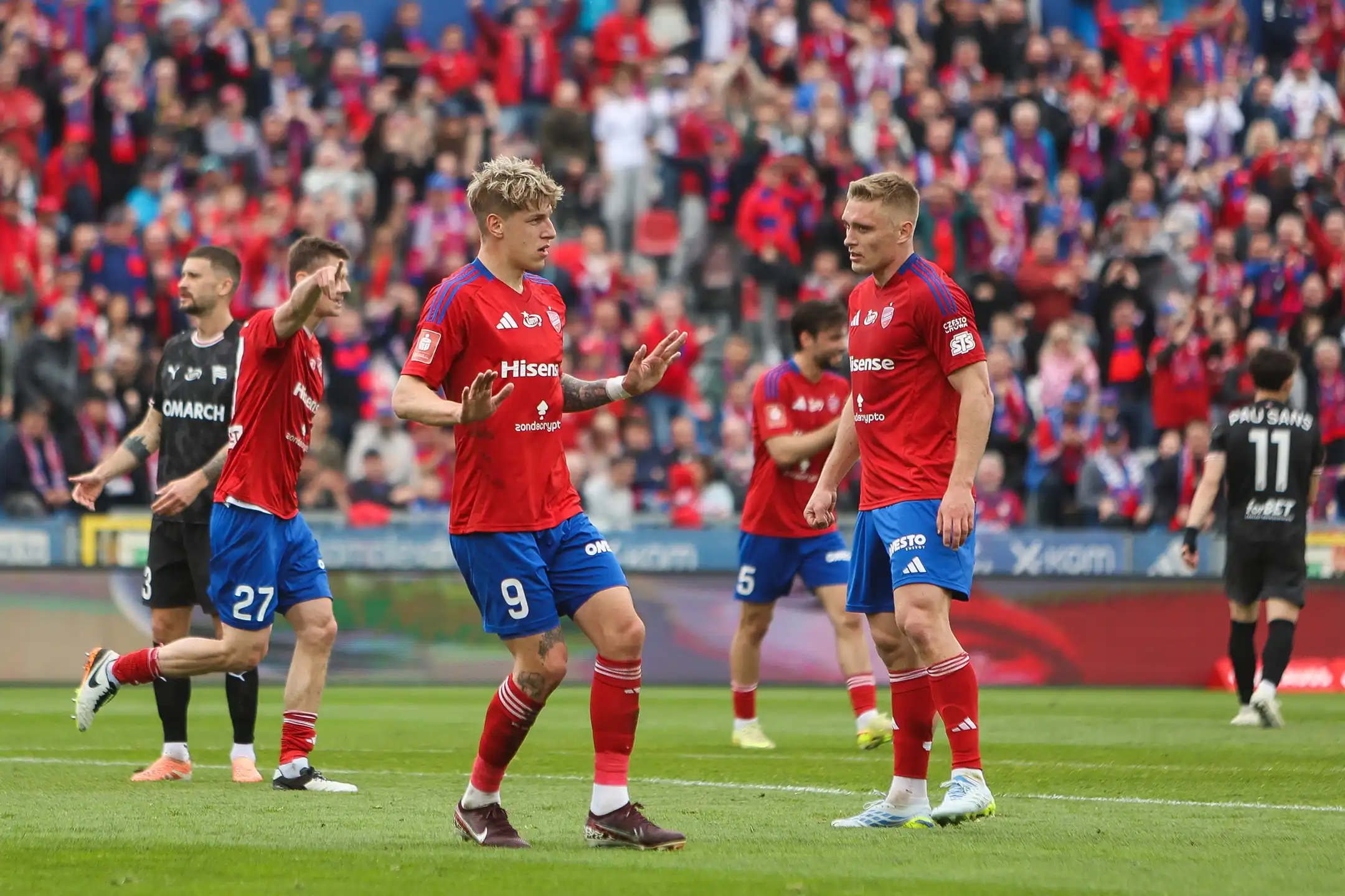 [SKRÓT] Raków 4:1 Cracovia: Patryk Makuch SHOW