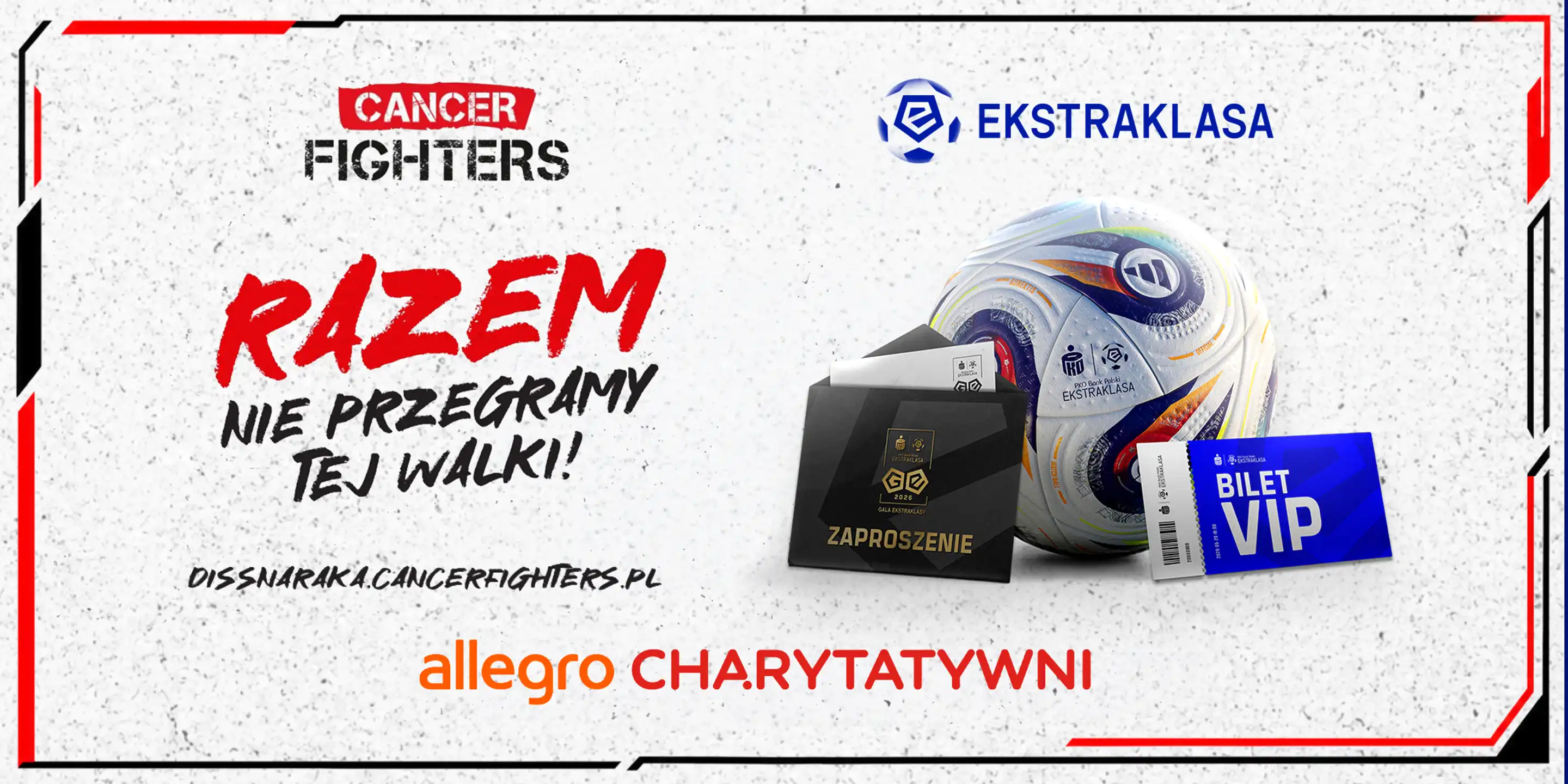 Ekstraklasa wspiera zbiórkę fundacji Cancer Fighters!