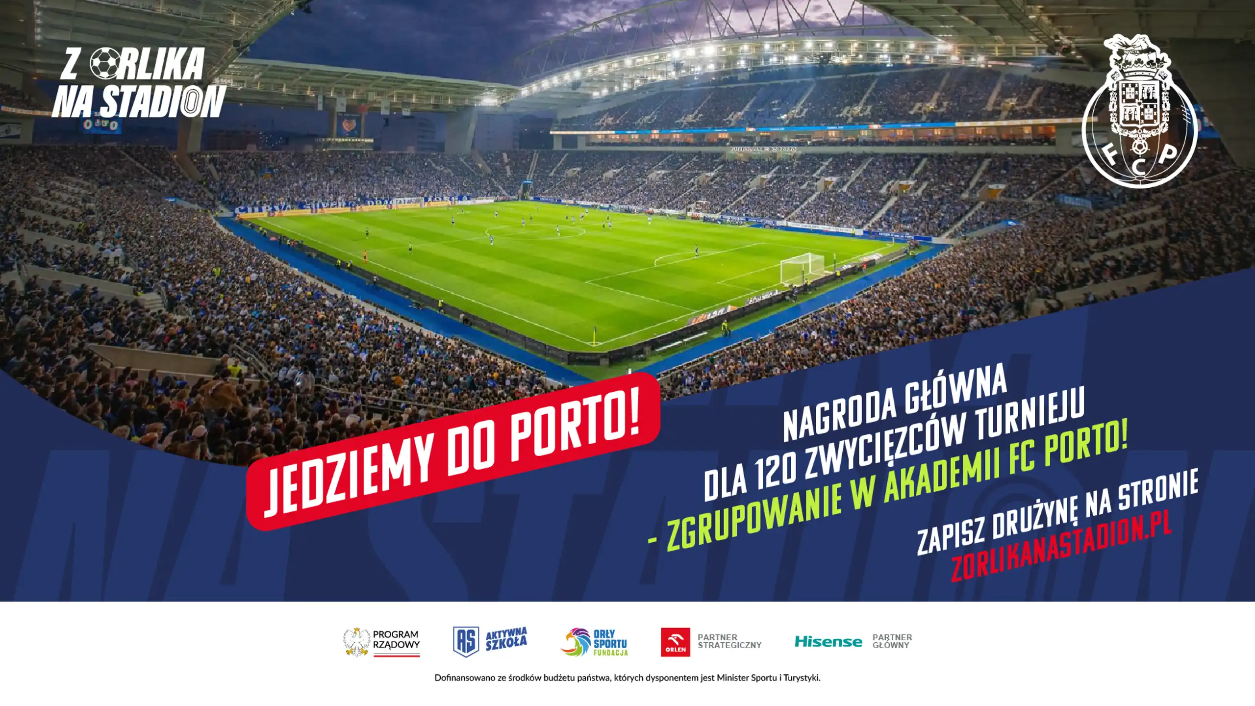 Akademia FC Porto czeka na zwycięzców Z Orlika na Stadion!